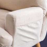 Elora Chair + chair with footrest + liqana