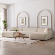 Chiara Sofa + corduroy sectional sofa + liqana