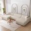 Chiara Sofa + corduroy sectional sofa + liqana