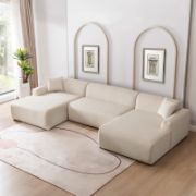 Chiara Sofa + corduroy sectional sofa + liqana