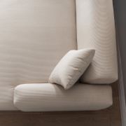 Chiara Sofa + corduroy sectional sofa + liqana