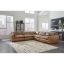 Loren Sectional + leather modular sectional + liqana