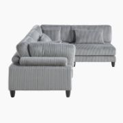 Milano Sofa + velvet sectional sofa + liqana