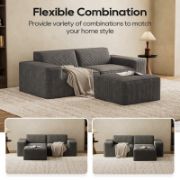Amalfi Sofa + corduroy corner sofa + liqana