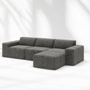 Amalfi Sofa + corduroy corner sofa + liqana