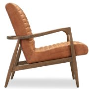 Vintage Chair + leather armchair + liqana