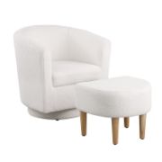 Cozy Chair + lounge chair with footrest + liqana