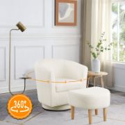 Cozy Chair + lounge chair with footrest + liqana
