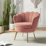 Shell Chair + Velvet Chair + liqana