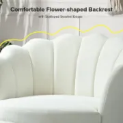 Shell Chair + Velvet Chair + liqana