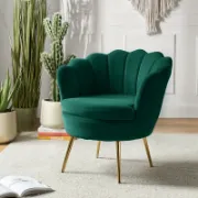 Shell Chair + Velvet Chair + liqana