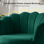 Shell Chair + Velvet Chair + liqana