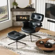 Sol Chair + Leather Chair + liqana