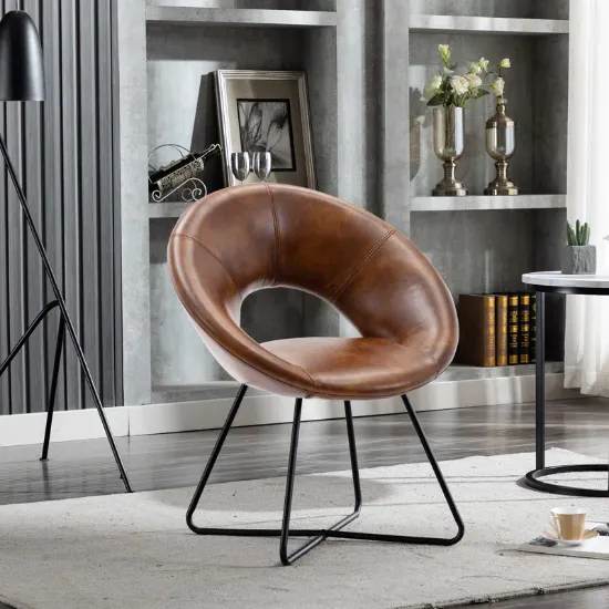 Kiara Chair+ Leather Chair + liqana
