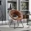 Kiara Chair+ Leather Chair + liqana