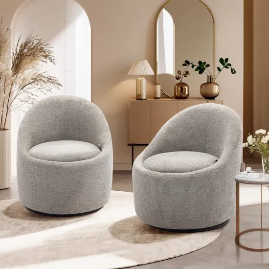 Vintra + Swivel Chair + liqana