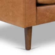 Luxor Armchair + Leather + liqana