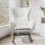 Lamora Chair + Shearling Upholstered Chair + liqana