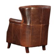 Darius Chair + Leather Wingback Chair + liqana