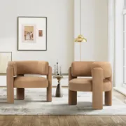 Trio Chair + Modern Accent Chair + liqana