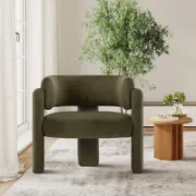 Trio Chair + Modern Accent Chair + liqana