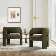 Trio Chair + Modern Accent Chair + liqana