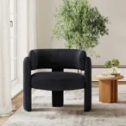 Trio Chair + Modern Accent Chair + liqana