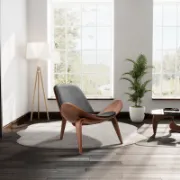 Smile Chair + Mid-Century Accent Chair + liqana