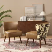Vinera Chairs Set + Wingback Accent Chairs + liqana