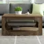 Riva Table + Wooden Coffee Table + liqana