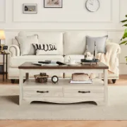 Marin Table + Coffee Table + liqana
