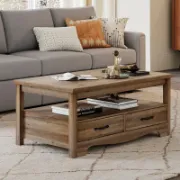 Marin Table + Coffee Table + liqana