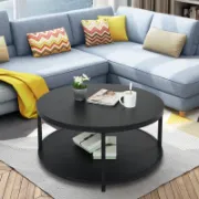 Pearla Table + Modern Coffee Table + liqana