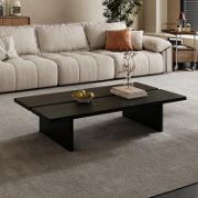 Najd Table + Rectangular Wooden Coffee Table + liqana