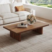 Najd Table + Rectangular Wooden Coffee Table + liqana