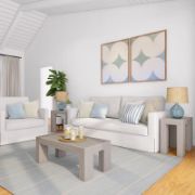 Pinora Table + Solid Wood Coffee Table + liqana  Title: