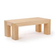 Pinora Table + Solid Wood Coffee Table + liqana  Title: