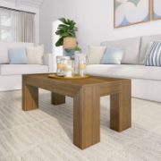 Pinora Table + Solid Wood Coffee Table + liqana  Title: