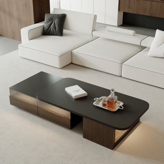 Omika Table + Coffee Table + liqana