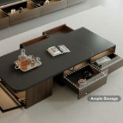 Omika Table + Coffee Table + liqana