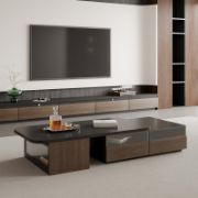 Omika Table + Coffee Table + liqana