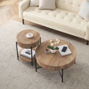 Arinda Table + Side Table + liqana