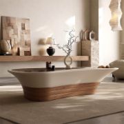 Arvina Table + Coffee Table + liqana