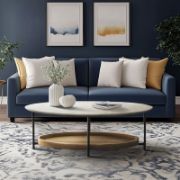 Arvia Table + Coffee Table + liqana