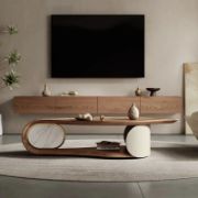 Novara Table + Coffee Table + liqana