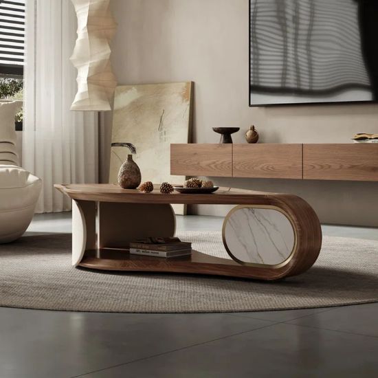 Novara Table + Coffee Table + liqana