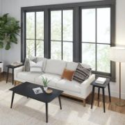 Elora Table + Coffee Table + liqana