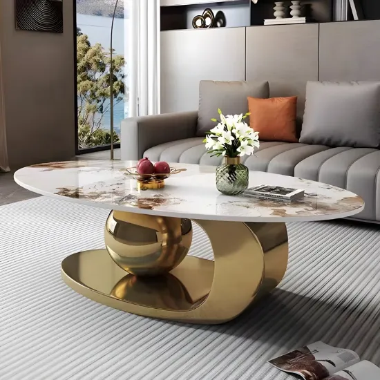 Cariva Table + Coffee Table + liqana