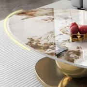 Cariva Table + Coffee Table + liqana