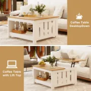 Loren Table + Coffee Table + liqana